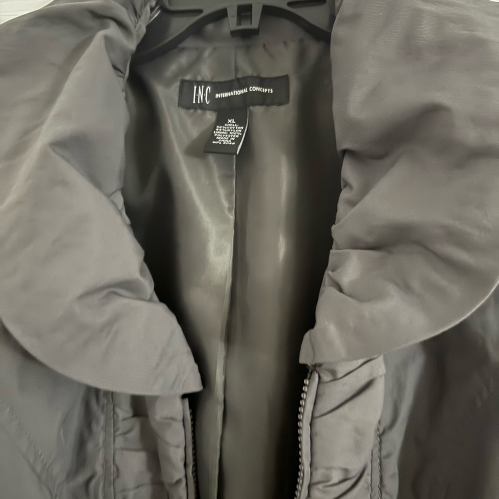INC International Concepts Gray Jacket